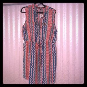 Knee length dress or coverall size 2X